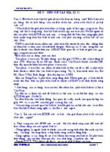 Đề cương ôn tập địa lí 12